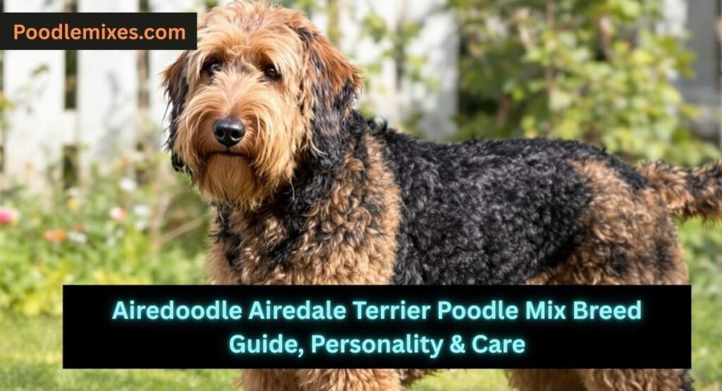 Airedoodle Airedale Terrier Poodle Mix Breed