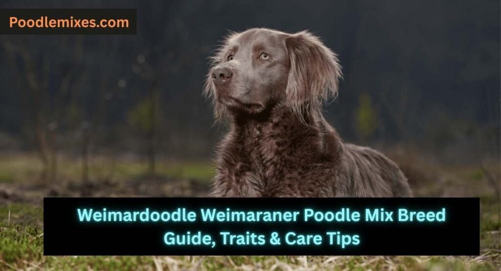 Weimardoodle Weimaraner Poodle Mix Breed