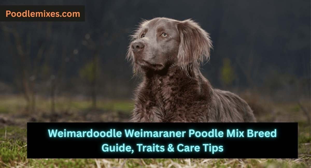 Weimardoodle Weimaraner Poodle Mix Breed